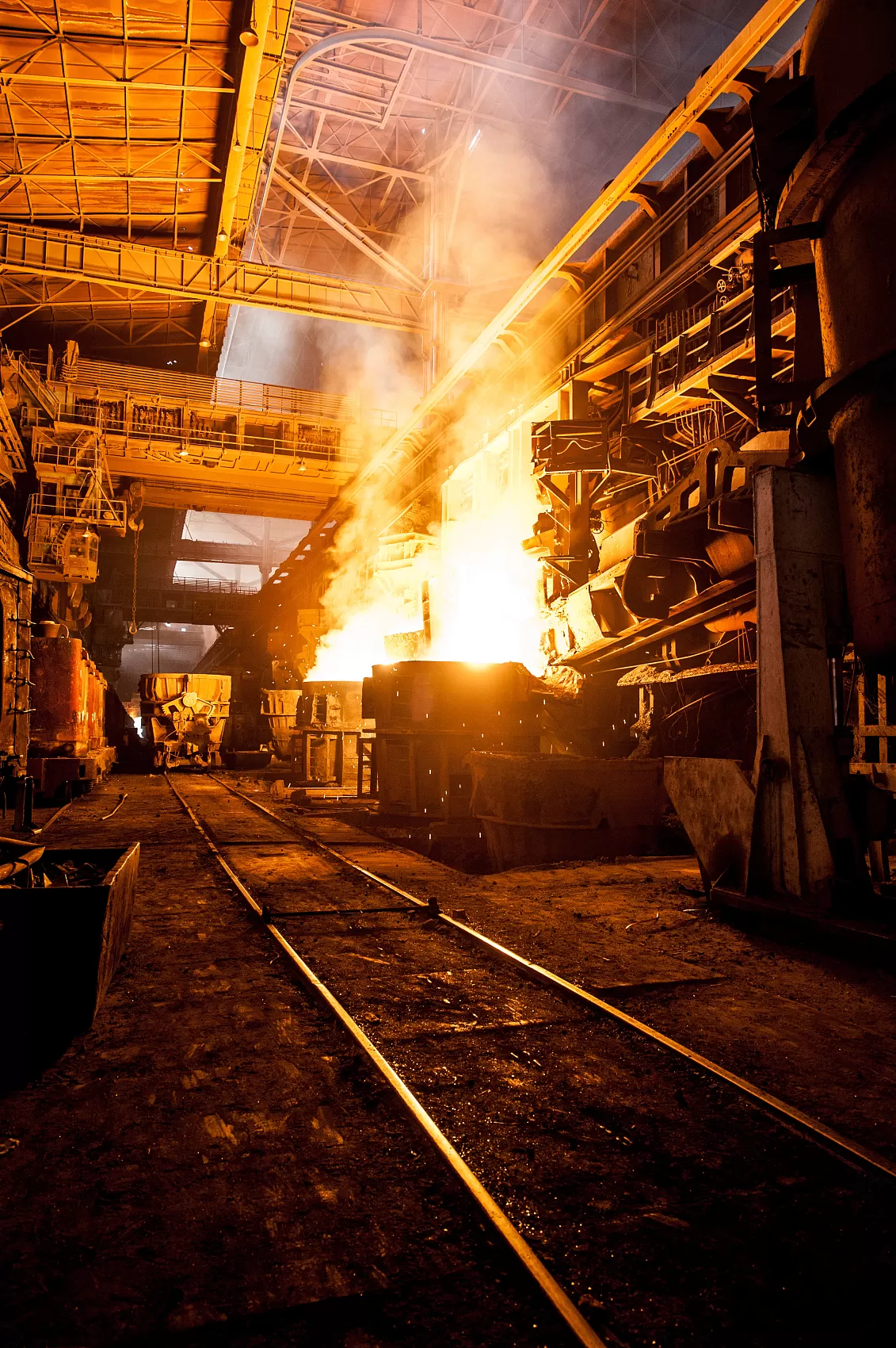 Iron and steel production